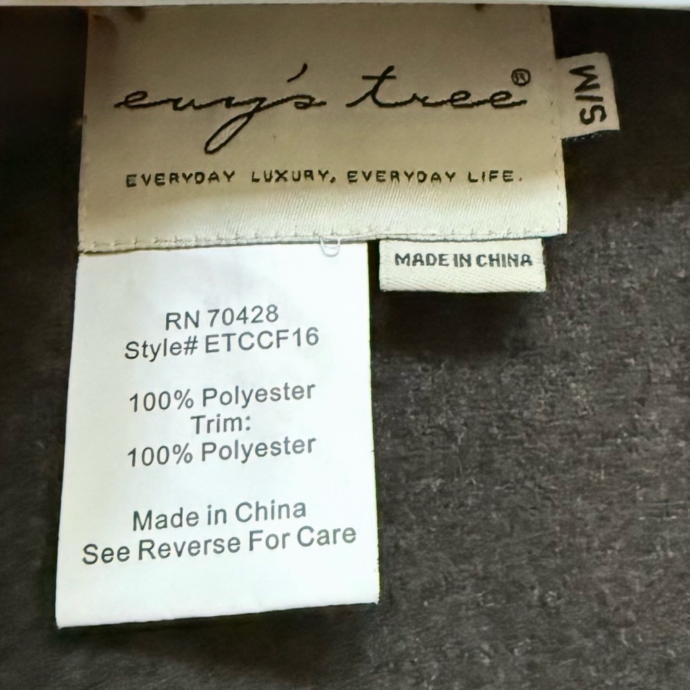 EUC 2016 Evy’s Tree The Audrey Cape in Caramel Size S/M - Picture 9 of 10